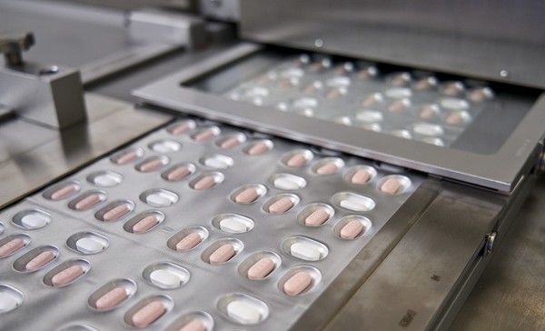 미국 제약사 화이자가 코로나19 치료제로 개발한 경구용 알약 팍스로비드 (뉴시스 제공)