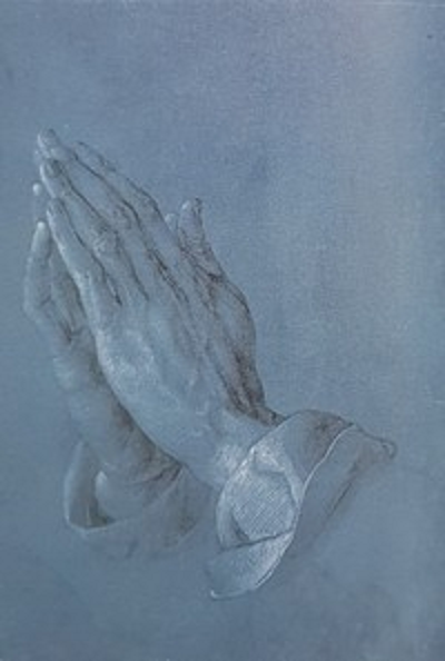 알브레히트 뒤러, (기도하는 손), 16세기, 판화, 오스트리아, 빈 알베르티나미술관.