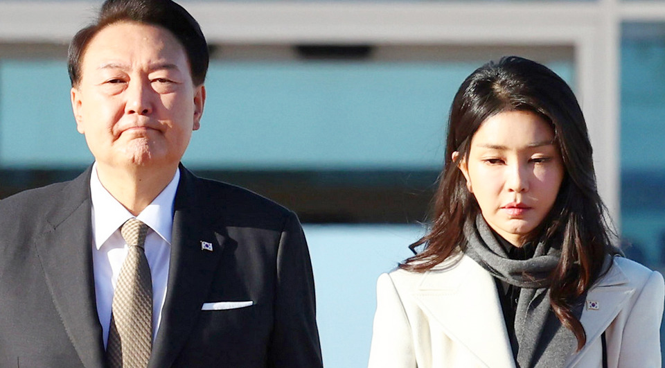 (왼쪽부터)윤석열 대통령과 부인 김건희 여사가 11일부터 14일까지 네덜란드를 방문한다. [사진=뉴시스]
