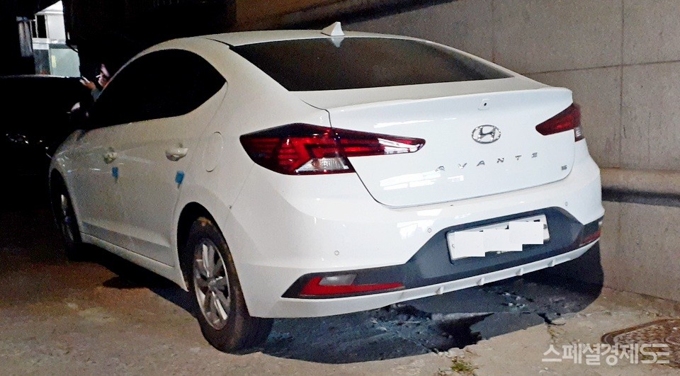 구형 아반떼. [사진=정수남 기자]