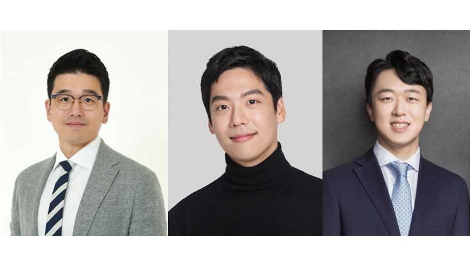 왼쪽부터 이선호 CJ 미래기획실장, 담서원 오리온 경영관리담당 전무, 신상열 농심 미래사업실장 전무의 모습. [사진=뉴시스]