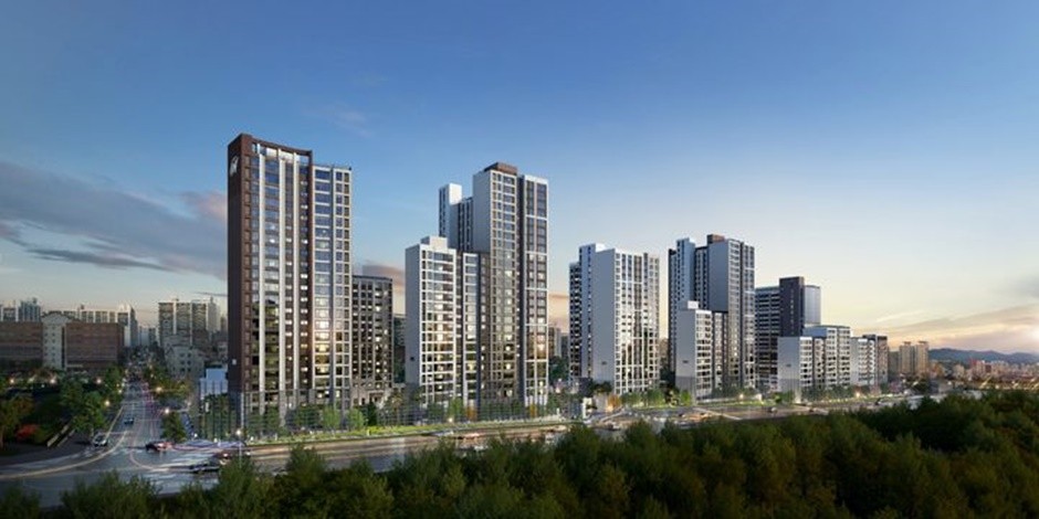 현대건설이 짓는 '힐스테이트 이수역센트럴' 투시도. [사진=현대건설]