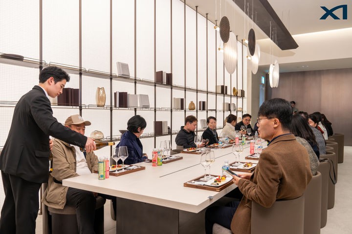 15일 자이갤러리에서 진행된 ‘자이안데이 행사. [사진=GS건설 ]