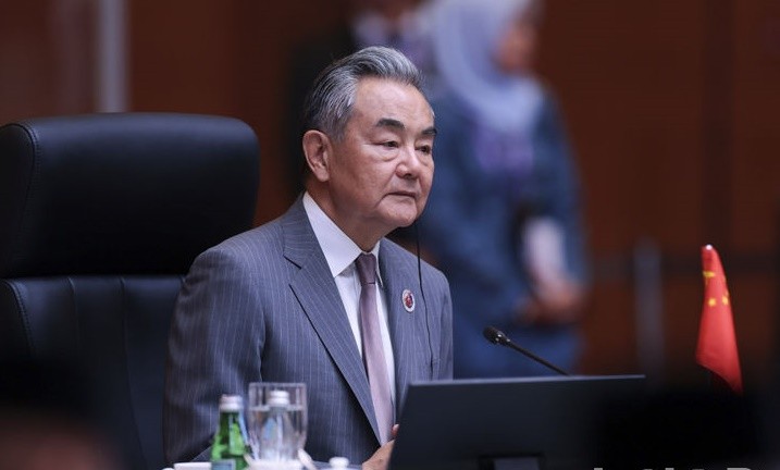  왕이 중국 공산당 중앙정치국 위원 겸 외교부장. [사진=뉴시스]